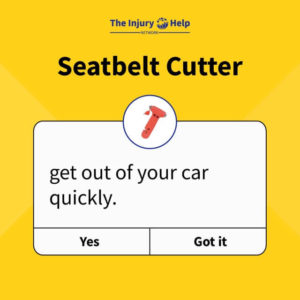 seat belt cutter uses